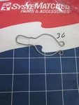 Johnson Evinrude 9.9 Hp & 15 Rewind Starter Gear Guide Spring 318943 New Part. Fixed Price $21.00.