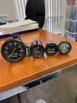 Honda BF75A 75HP 4 Stroke Outboard Tachometer/trim/hour Meter/fuel Gauge Set. Fixed Price $150.00.