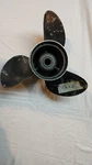 14 1/4" X 21P Omc Stainless Prop, 389019, Fits Evinrude Johnson. Fixed Price $70.00.
