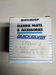 Mercury Quicksilver Visual Warning - 17334A 2 Nos Oem. Fixed Price $45.00.