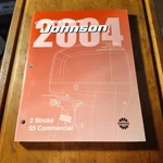 Johnson 2004 Sr Stroke Service Manual 55 Commercial Hp Models P/n 5005646. Fixed Price $24.50.