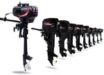 6-18HP Hangkai Outboard Motor 2/4STROKE Fishing Boat Engine Water Air Cooling. Fixed Price $545.93.