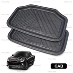 Rear Universal Rubber Floor Mat For Uninversal 4 Door Sedan Pick Up 1980 - '26. Fixed Price $299.40.