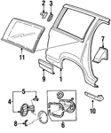 Genuine Ford Body Side Molding XL2Z-7829039-AAPTM. Fixed Price $53.86.