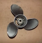 Yamaha Propeller Assy 17-M, 13 3/4 X 17-M2. Fixed Price $145.00.