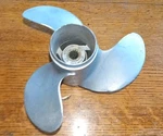 Johnson/evinrude 9 1/2 X 10 Propeller 13-SPLINE Omc 386118. Fixed Price $39.95.