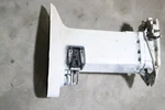 Evinrude Outboard 225 Ficht Exhaust Housing 25" Shaft 0435479 + 5001496. Fixed Price $225.00.