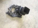 819750A-1 Spacer Plate With Exhaust Tube Mercury Force 85 90 120 125 Hp. Fixed Price $75.00.
