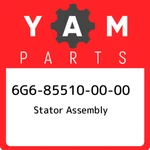 6G6-85510-00-00 Yamaha Stator Assembly 6G6855100000, New Genuine Oem Part. Fixed Price $945.98.