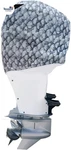 Grey Fish Scales Outboard Motor Cover For Mercury Verado 225-400R Hp 6-CYLINDER. Fixed Price $246.94.