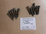 10-98534 Mariner 1987 200HP V6 2STR Outboard Head Screws (12) .375-16X2.30" T174. Fixed Price $14.99.