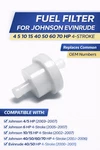 Fuel Filter For Omc 5032238 Johnson Evinrude 10 15 40 60 70 Hp. Fixed Price $17.88.