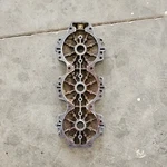 (d.r) Yamaha Cylinder Head Cover 61A-11191-00-1S. Fixed Price $35.00.