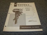 1957 Johnson Motors FD-11K FDL-11K 18HP Outboards Parts Catalog Manual 377021 Xo. Fixed Price $61.07.