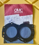 Oem Omc Johnson Evinrude Cylinder Head Gasket 0203034 Nos. Fixed Price $10.00.