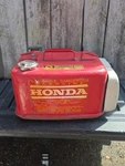 Honda 1984 Metal Outboard Motor Gas Tank Boat 3.4 Gallon W/tools. Fixed Price $250.00.