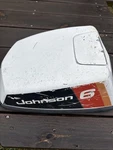 1976 Johnson Hp Motor Cover Engine Hood Boat. Fixed Price $35.00.