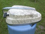 Vtg Mercury Kiekhaefer Outboard Boat Motor Cowling Cover Recoil Rewind Starter. Fixed Price $55.00.