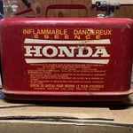 Vintage Honda Outboard 3.4 Gallon Fuel Tank Gauge Tool Kit Oil Container. Fixed Price $60.00.