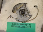 1976 Outboard Eska 7.5HP 1944D Tecumseh Ignition Coil Plate. Fixed Price $55.00.