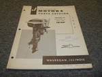 1957 Johnson Motors FD-11 FDL-11 18HP Outboards Parts Catalog Manual 377021 Xo. Fixed Price $61.07.