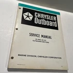 Chrysler Outboard Motor Service Manual 20 And 30 H.p. Ob 3435. Fixed Price $14.36.