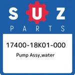 17400-18K01-000 Suzuki Pump Assy,water 1740018K01000, New Genuine Oem Part. Fixed Price $313.24.