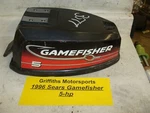 1996 Sears Force Gamefisher Motor 225 587506 5HP Hood Engine Cover Cowling. Fixed Price $98.00.