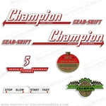 Fits Champion 1954 5HP Golden Jubilee Outboard Motor Engine Decals. Fixed Price $79.95.
