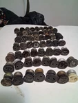 Antique 56PC Lot Adapters Socket Taps Woodwin Bakelite Ge Bryant Hubbell Beaver. Fixed Price $49.99.