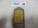 C5 Evinrude Johnson Omc 0317148 Power Pack Cover Plate Oem New Boat Parts. Fixed Price $7.96.