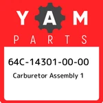 64C-14301-00-00 Yamaha Carburetor Assembly 64C143010000, New Genuine Oem Part. Fixed Price $1005.79.