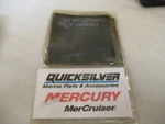 E20 Mercury Quicksilver 15097 Neoprene Sheet Oem New Factory Boat Parts. Fixed Price $6.88.