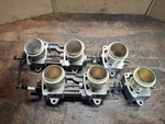 Johnson Evinrude Omc 200 225 250 Ficht Upper Lower Throttle Body 0439354 0439355. Fixed Price $65.00.