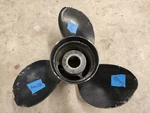 Aluminum 14 1/4" 21P Mercury Black Max Prop, 48-832832A45P21, Flo Torq, P8045. Fixed Price $19.00.