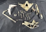 Johnson Sea Horse 18HP Outboard Motor Throttle Linkage Starter Bracket Lever. Fixed Price $18.00.