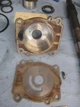 Suzuki Outboard DT-150 2003 Waterpump Housing 17411-87D02 (R64). Fixed Price $19.00.