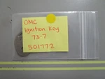 *new Oem* 0810 Omc Johnson Evinrude Ignition Key 73-7 0501772. Fixed Price $6.44.