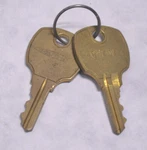 Nos Set Of 2 Southco Compartment Key CH751 (A5-3). Fixed Price $5.75.