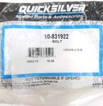 Mercury Quicksilver Mercruiser Bolt (pivot/special) 10-831922 Oem/genuine. Fixed Price $24.88.
