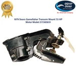 1979 Sears Gamefisher Transom Mount Hp Motor # 217.585831 Serial 9A-247141. Fixed Price $57.99.