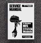 2, 2.5, 3.5A Mfs 4-STROKE Outboard Engine Service Shop Manual Fits Tohatsu 21058. Fixed Price $23.00.