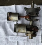 Mercury 40HP Crankshaft.pistons,rods. Fixed Price $100.00.