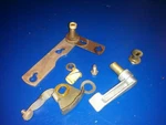 0311462 Latch 0312184 Hook 0312185 Johnson Evinrude 9.5HP. Fixed Price $22.00.