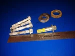 0348449 0320746 Nut 0327053 For 5004323 135HP Johnson Evinrude. Fixed Price $22.00.