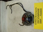 1957 Evinrude 18HP Fastwin Outboard Motor Points Plate Ignition Coils. Fixed Price $118.00.