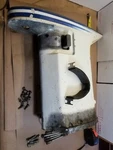 1973-1977 Evinrude Johnson 0317764 Midsection Exaust Housing 85-135 Hp. Fixed Price $95.00.
