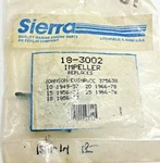 Sierra 18-3002 Water Pump Impeller Omc Johnson Evinrude 375638 775518. Fixed Price $23.95.