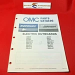 1986 Omc Evinrude Johnson Electric Outboards Parts Catalog Manual 398612. Fixed Price $14.99.