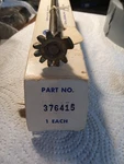 Vintage Omc Johnson Evinrude Brp Gale Throttle Gear & Shaft 376415 1950S. Fixed Price $6.97.